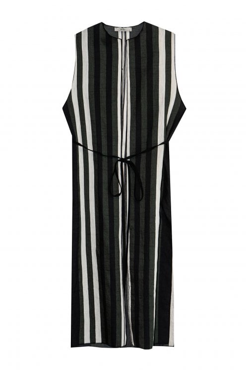 Waistcoat Stripes Green Multi