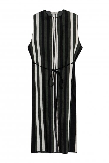 Waistcoat Stripes Green Multi