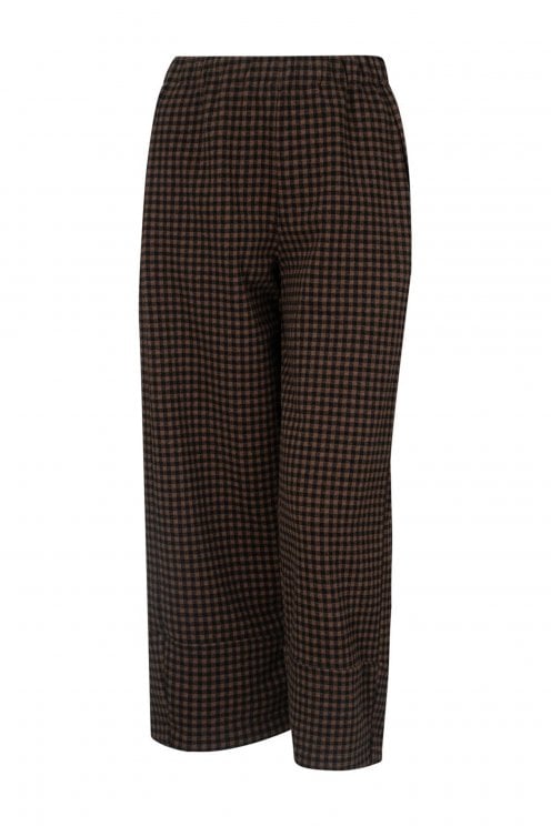 Wide Leg Pants Brush Vichy