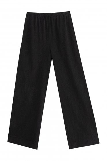 Wide Leg Pants Charcoal