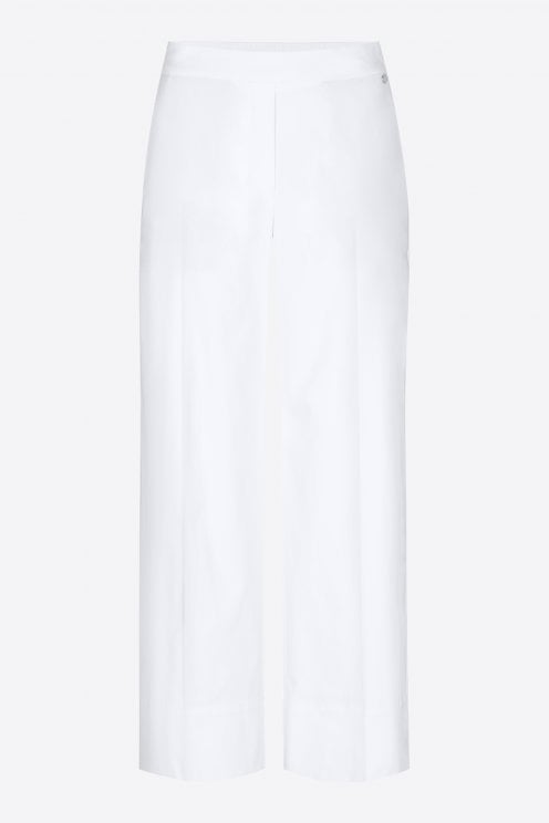 Wide Leg Pants White