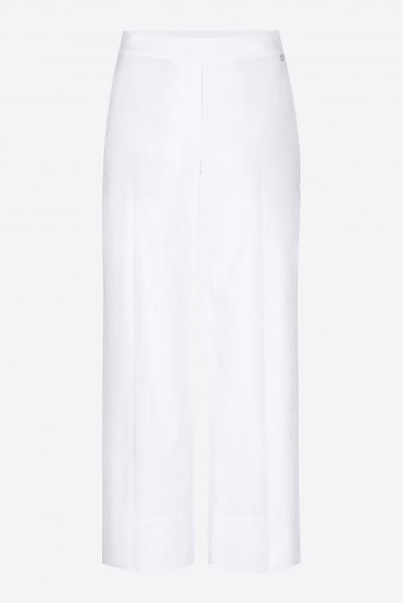 Wide Leg Pants White