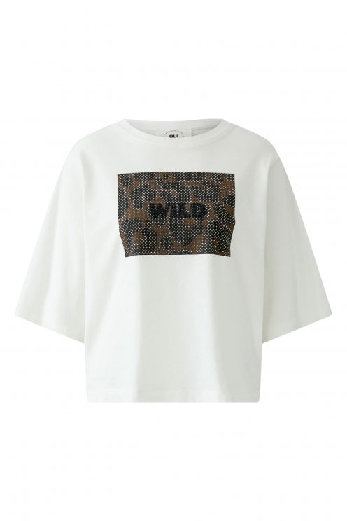 Wild Cotton Mix Tee Cloud Dancer