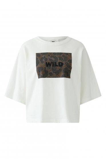 Wild Cotton Mix Tee Cloud Dancer