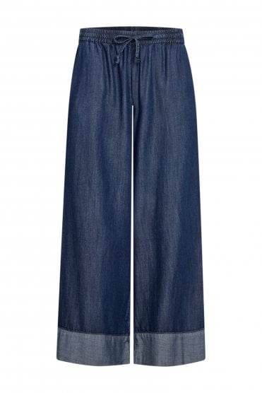 Wilke Trousers Medium Blue Denim